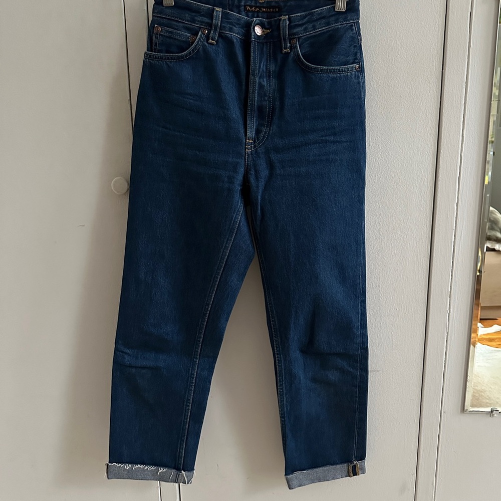 Nudie Jeans Breezy Britt Straight Leg Denim